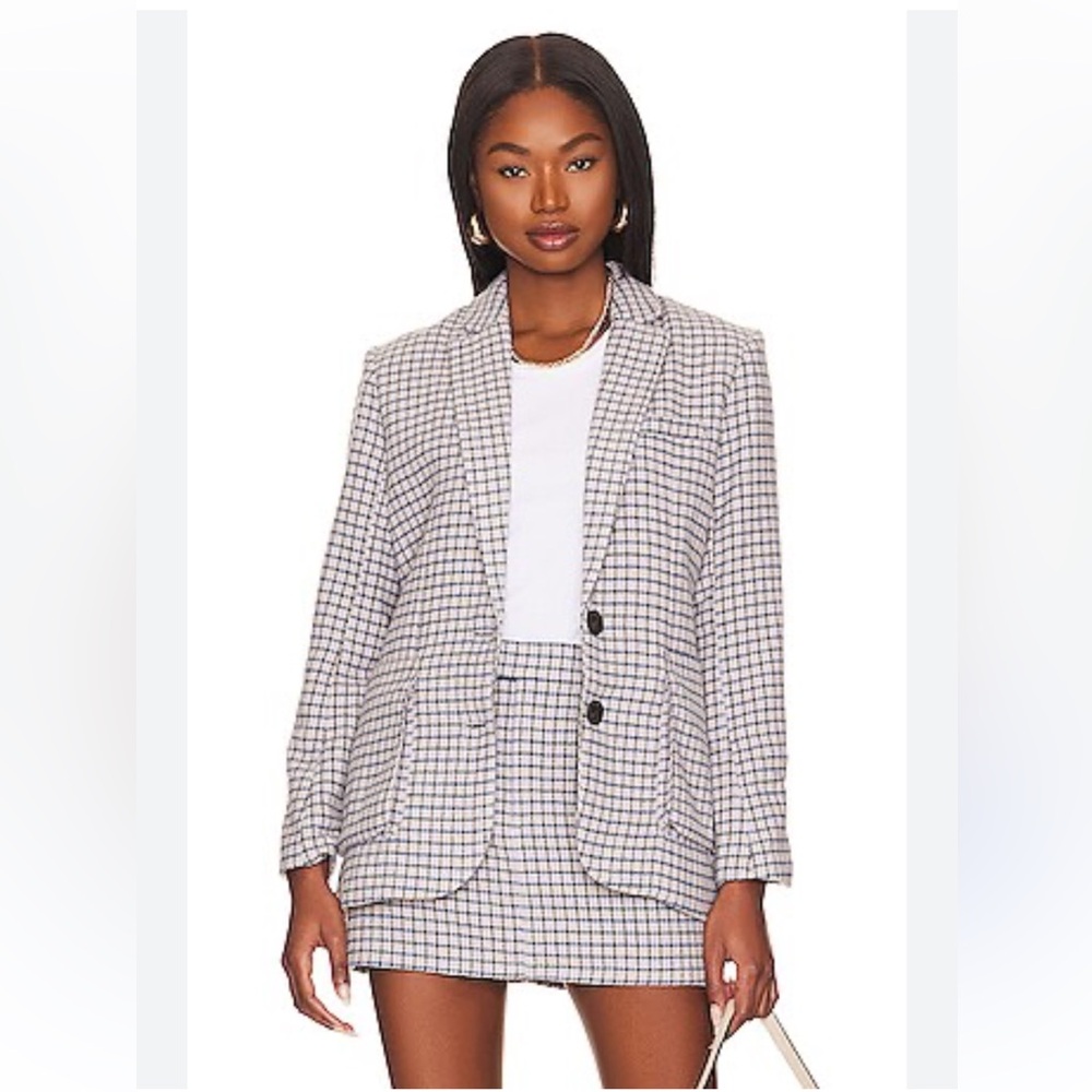 Rails Windsor Blazer and Prim Skirt Plaid Set